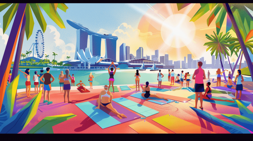 wellness singapore meit health butler marina bay illustration